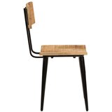  Blagovaonske stolice 2 kom 44x40x80 cm od masivnog drva manga | shoptok.hr