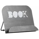LABEL51 sivi metalni stalak za knjige