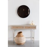 White Label Bež stranska mizica 40x120 cm Amaya – | Shoptok.si