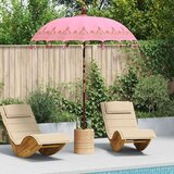 Balineški Parasol Ružičasta 180-190 cm Pamuk solidno drvo | shoptok.hr