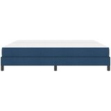 Krevet s opruga kutije s madracem Plava 200 x 200 cm tkanina | shoptok.hr