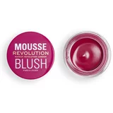 Revolution kremno rdečilo - Mousse Blusher - Passion Deep Pink