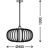 Lesnina XXXL viseča svetilka | Shoptok.si
