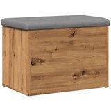 vidaXL Klupa za odlaganje Artisan hrast 62x42x45 cm izrađeno drvo | shoptok.hr