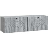 TV Omarica za TV, ki jo lahko montiraš na steno Siva Sonoma, (5000210697) | Shoptok.si