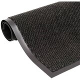 vidaXL Predpražnik taftani 60x180 cm črn | Shoptok.si