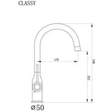 Metalac xgranit slavina classy za sudoperu grafit Metalac xgranit slavina classy za sudoperu grafit Slike