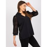 LAKERTA Blouse-LK-BZ-508825.01X-black | Shoptok.si