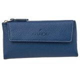 Verde Novčanik ženski sa magnetnim zatvaranjem i zipom 1394, 20×3×10 cm plava ( 16NZV1394E ) Cene