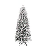 vidaXL Umestno božično drevo med 300 LED Bela 73 x 73 x 180 cm | Shoptok.si