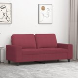  Dvosjed od tkanine crvena boja vina 140 cm Cijene