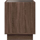 vidaXL Stolić s beskonačnim LED svjetlima boja hrasta 50x50x50 cm | shoptok.hr