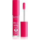 NYX Professional Makeup This is Milky Gloss Milkshakes vlažilni sijaj za ustnice odišavljen odtenek 09 Berry Shake 4 ml Cene