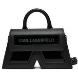 Karl Lagerfeld IKON/K CB LEATHER Crna