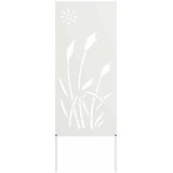  Privatnost u vrtu Bijelo 50 x 140 cm Hladno valjana čelična | Eponuda.com