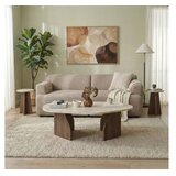 Hanah home Sto za dnevnu sobu Rock Travertine Walnut | Eponuda.com