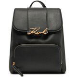 Karl Lagerfeld K/SIGNATURE FLAP BACKPACK Crna | shoptok.hr