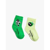 Koton 2-Pack Sylvester And Tweety Printed Socks Licensed cene