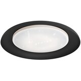 Eglo LED plafonjera Penjamo 99703, 2010 lm, 3000 K, crna/bijela s kristalnim efektom, Ø46,5 cm | shoptok.hr