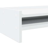 vidaXL Stojalo za ekran belo 42x24x16 cm iverna plošča | Shoptok.si