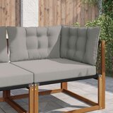  Zunanja blazina za kavč 3 pcs Siva Poliester, (5000202731) | Shoptok.si