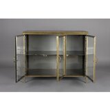 Dutchbone kovinska vitrina v zlati barvi 100x80x38,5 cm gertlush – | Shoptok.si