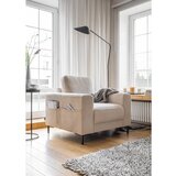 Miuform Bež fotelja od samta Lofty Lilly – | shoptok.hr