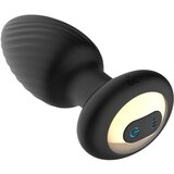 Funny Me 360 - na baterije, vodootporan, radio analni vibrator (crni) | shoptok.hr