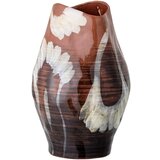 Bloomingville Rjava lončena ročno poslikana vaza (višina 30 cm) Obsa – | Shoptok.si