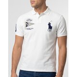 Polo Ralph Lauren Polo majice kratki rokavi Polo Big Pony Custom Slim Fit Bež | Shoptok.si