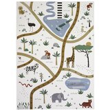 Nattiot Kremno bela otroška preproga 123x180 cm Little Savannah – Cene