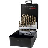  Svrdla spiralna za metal HSSE-Co TERRAX kobalt 1-13/25 dijelova | shoptok.hr