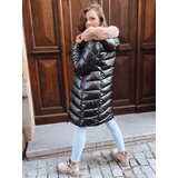 DStreet Dwustronny ocieplany płaszcz damski SOPHIA SNUGGLE czarny | Shoptok.si