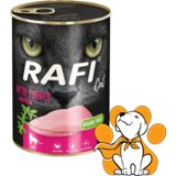 Rafi Cat Grain Free Turkey 400g, Vlažna Hrana Sa Ćuretinom Za Uravnotežen Obrok | Eponuda.com
