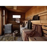 Zone Bela frotirna bombažna brisača 70x140 cm Sauna – | Shoptok.si