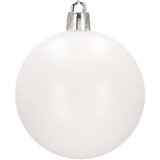  Set božićnih kuglica 3–6 cm – 101 komad, nijansa bijele | shoptok.hr