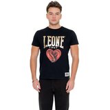 Leone 1947 Majice & Polo majice Man T-Shirt Short Sleeves Graphics Črna | Shoptok.si