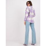 ex moda Shirt-EM-KS-15178.40P-Light Purple Cene