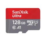 Sandisk SDXC MICRO 128GB ULTRA MOBILE, 120 MB/s, UHS-I C10, A1, adapter SDSQUA4-128G-GN6MA | Shoptok.si