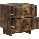  Noćni ormar s ladicama 2 pcs Dimljeni hrast 43 x 34,5 x 47,5 cm | shoptok.hr