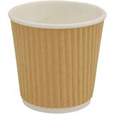 vidaXL papirnate šalice za kavu 1000 kom 4 oz 100 ml smeđe | shoptok.hr