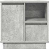  Noćni ormar Betonski sivi 50 x 34,5 x 50 cm. Konstruirano drvo | shoptok.hr