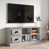 vidaXL TV omarica siva sonoma 102x35,5x47,5 cm inženirski les Cene