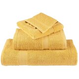 vidaXL Premium brisače za savno 2 kosa zlata 80x200 cm 600 gsm bombaž | Shoptok.si