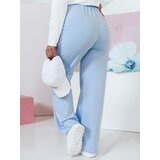 DStreet Spodnie damskie dresowe wide leg DRESLINA niebieskie | Shoptok.si