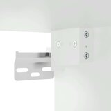 vidaXL Visoka komoda bijeli 34 5x34x180 cm od konstruiranog drva | shoptok.hr