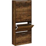  za cipele boja hrasta 63x24x147 cm konstruirano drvo | shoptok.hr