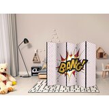 Artgeist PARAVAN 225/172/3 cm rdeča, bela | Shoptok.si