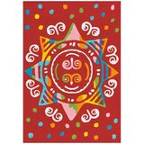 Kayoom TKANA PREPROGA 110/160 cm taftano rdeča | Shoptok.si
