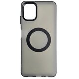 Silikonska futrola Magsafe FLURO COLOR Samsung A06 CRNA  Silikonska futrola Magsafe FLURO COLOR Samsung A06 CRNA Slike